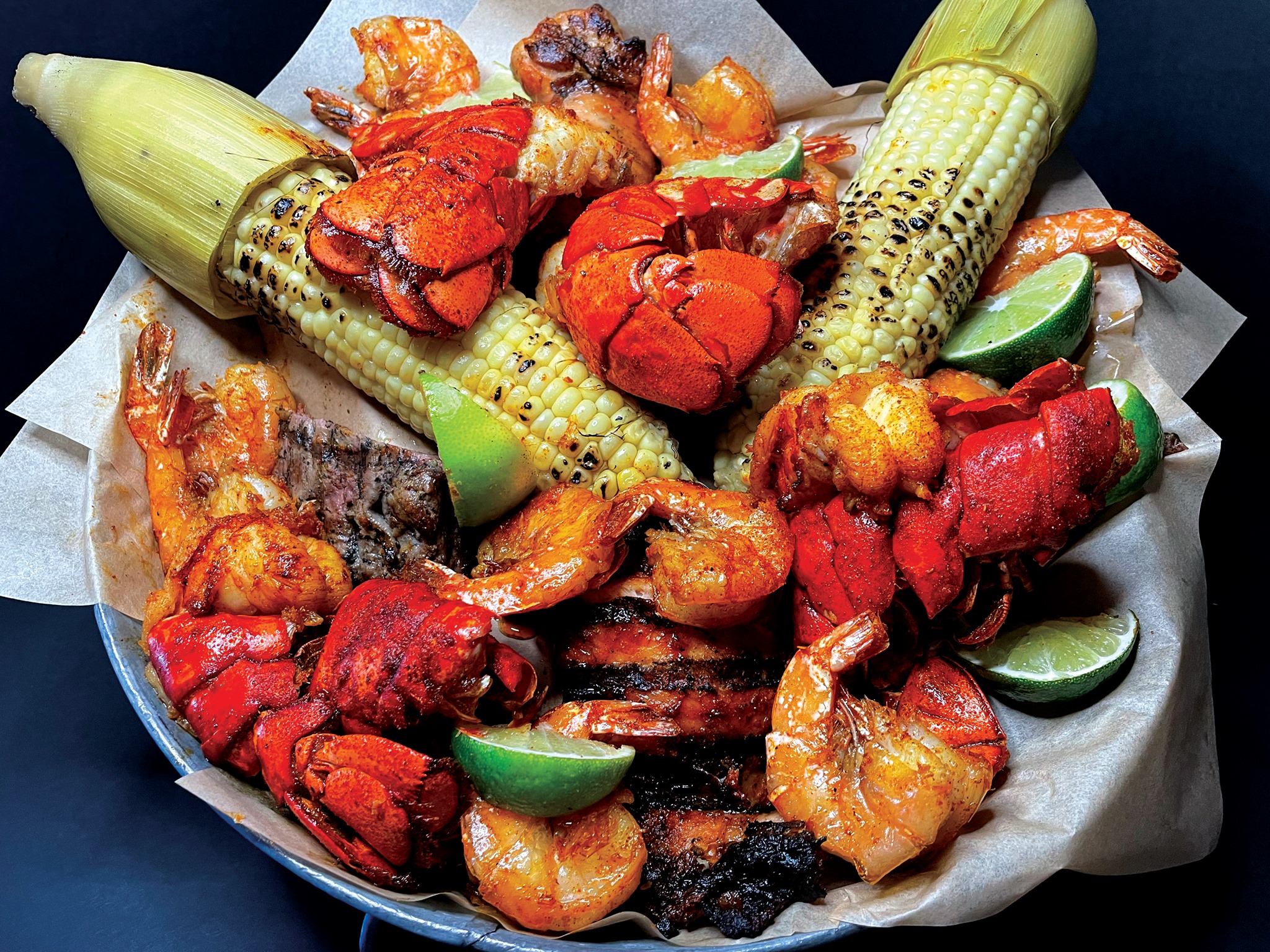 Rockin' Baja Lobster Coastal Cantina Happy Hour Downtown King of